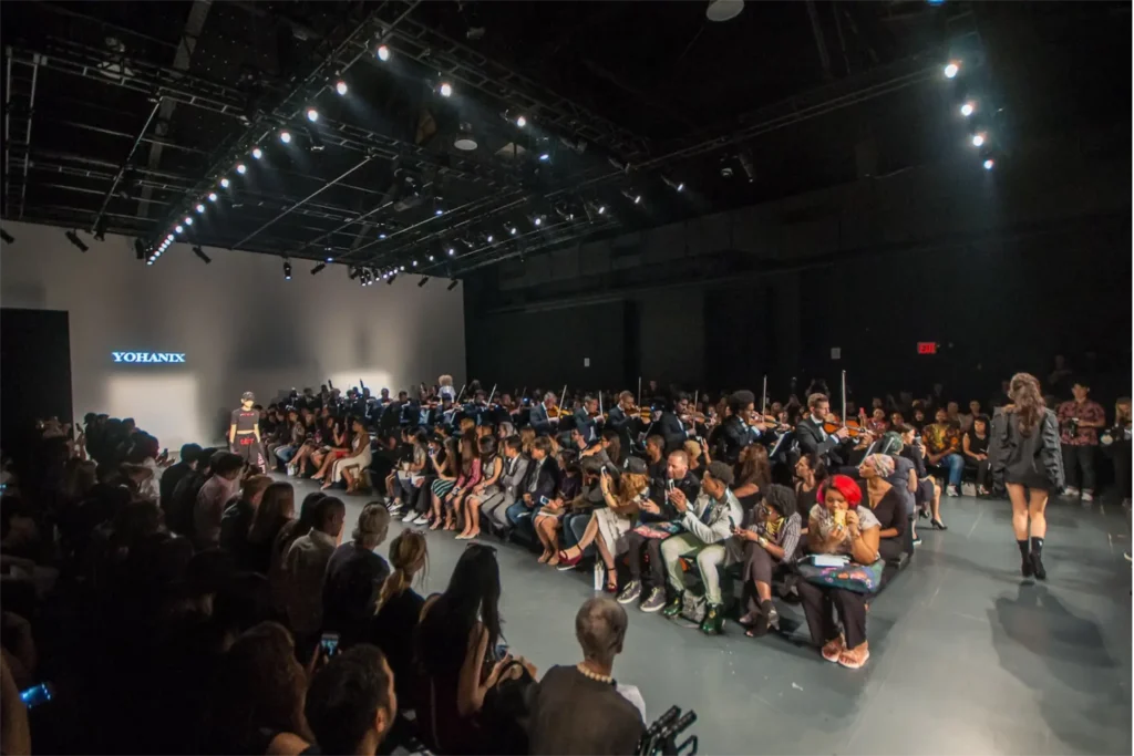 NY Fashion Week runway show