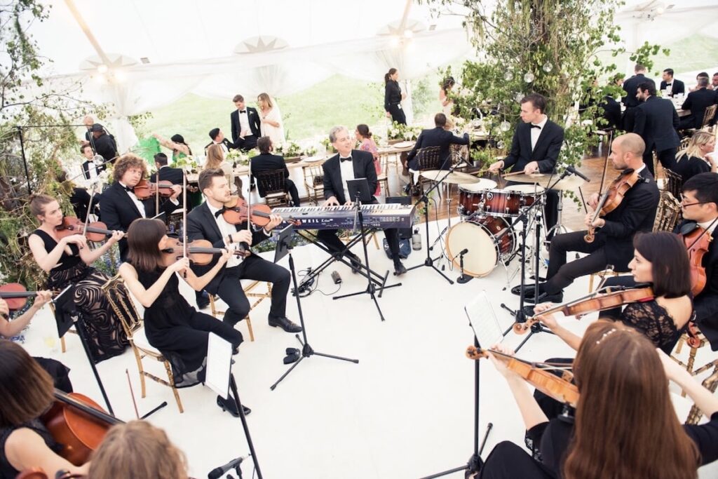 Wedding reception in Snowmass, CO